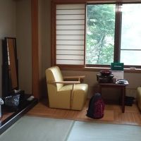 お風呂に近い、でもエレベーターのないお部屋でした。