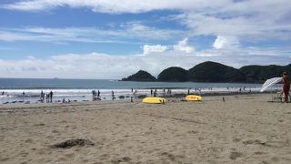 静かで美しいビーチ