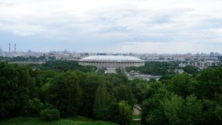 モスクワ市街を一望できます