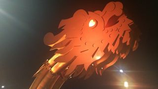 巨大なドラゴン橋！！見ごたえあります☆