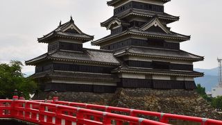 松本城本丸へ通じていた橋
