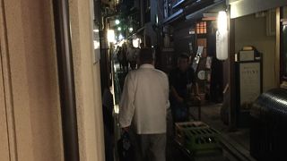 川床料理店がたくさん