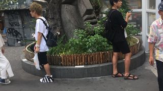 嫌煙家には辛い待ち合わせ場所！