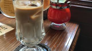 アイスカフェオレでクールダウン