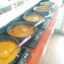 カレーのアップです。