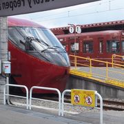 富士急の看板列車の一つの列車です。