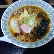 細い麺が美味しい