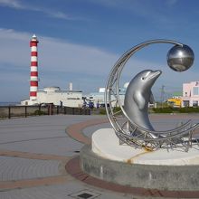 稚内灯台がすぐ近くにあります