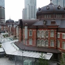 旧局長室から見た東京駅
