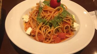 冷製トマトソーススパゲッティ！