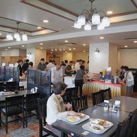 朝食バイキング会場