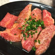 なかなか見栄えの良いお肉