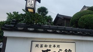 雰囲気のある店内