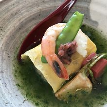 綺麗な盛り付け