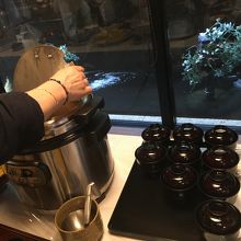 お味噌汁も美味しい