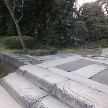 土台しか残っていません。