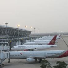 広い空港です