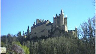 デズニー映画、白雪姫のモデルの城