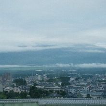 晴天なら正面に雄大な富士山が見られるホテル