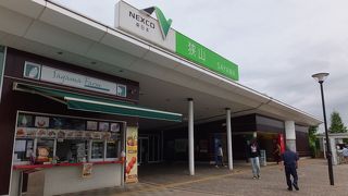 圏央道には少ない休憩施設。