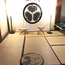 ディズニーの座布団