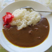 カレーライスを食べました