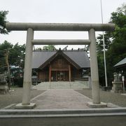 富良野の由緒ある神社