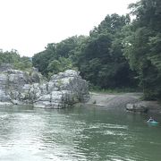 涼しげな荒川