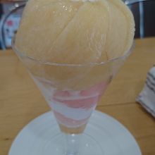 桃パフェ