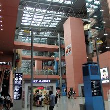 １階の国際線到着フロア