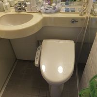 洗浄機能付トイレは珍しく日立製のようです。