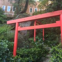 ホテルの庭からいけるパワースポット