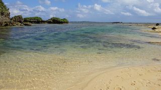 星の形をした砂があるビーチ