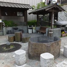 ささやかな休憩スペース。でも大事です。