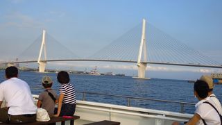 ベイブリッジの陰で