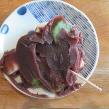 おだんごを食べました