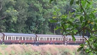 レトロな鉄道で大自然を満喫