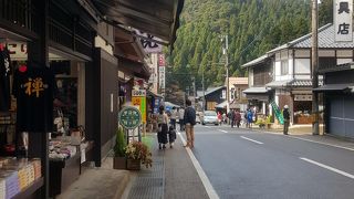 静かな街並みです