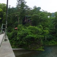 澤の井ガーデン側から。