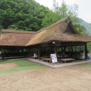 ニジマスの塩焼きが美味しい