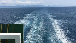 のんびり船旅も良いですよ！