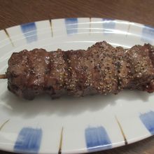 松阪牛の串焼き