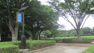 広域避難場所です。お水の確保はバッチリ？