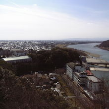 天守閣からの眺め