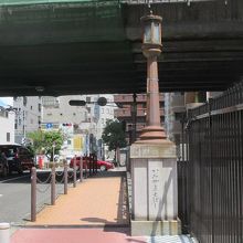 街燈がお洒落です