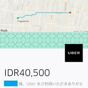 Uberが使えます