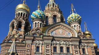 ロシアらしいイメージの建物です！