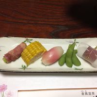 豪華な夕食は部屋食でのんびりと2～ミョウガのお寿司