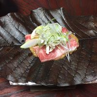 豪華な夕食は部屋食でのんびりと4～牛肉の棒葉焼き