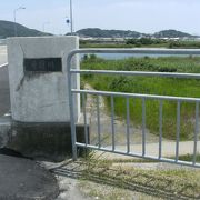 赤穂の町並みを抜けて河口には赤穂海浜公園があります